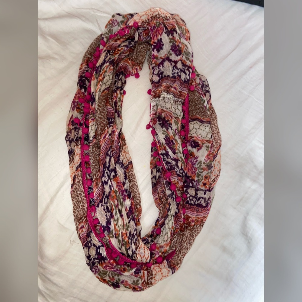 Floral Print Scarf